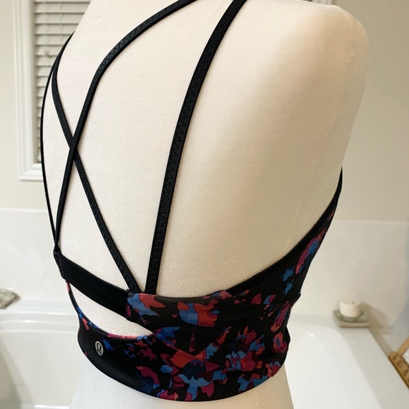 Lululemon Clip-in Long Line Sports Bra ๐ Size 8 - Picture 6 of 12